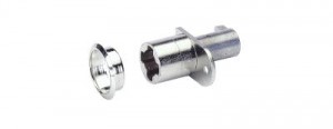 HETTICH 45749 zámek zásuvkový-pákový 16,5 mm Z25