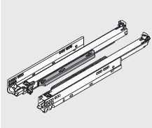 BLUM 760H4200T Movento, celovýsuv 420mm/40kg, Tip-on