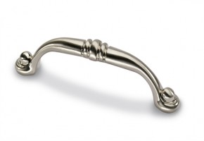 HETTICH 9113181 Úchytka ALBERTA 110/96 mm imitace nerezi