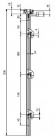 LEHMANN Tyč SVS3 Typ 2 (1+3 výška 515 mm)