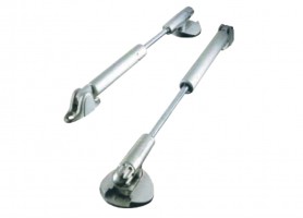 IF plynová vzpěra Kraby, pro spodní výklop, 164mm, včetně úchytů