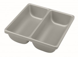 AGOFORM Miska k příborníkům Scoop II stříbrná