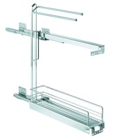 KES 002189 boční koš a držák utěrek, 150mm, Arena Classic, pravý, chrom