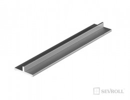 SEVROLL 00691 spojovací lišta T04 3m stříbrná