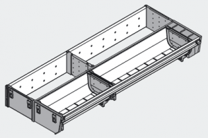 BLUM ZSI.450KI2N Orga Line příborník 450 nerez