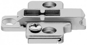 BLUM 175H7100 montážní podložka, křížová, vrut, 8,5mm, Zn
