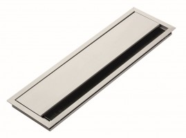 Průchodka Alu 100 x 100 x 13 mm elox