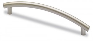 HETTICH 9070493 Úchytka BATHIA 118/96 mm imitace nerezi