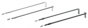 HETTICH 51484 MultiTech reling 500 mm šedý