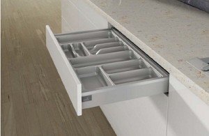 HETTICH 9194920 Příborník OrgaTray 440, 301-350/380-440mm, stříbrná