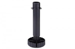 HETTICH 9306016 Korrekt noha 150 mm černá