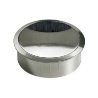 HETTICH 45861 kabelová průchodka 60 mm imitace nerezi