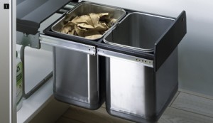 HETTICH 49474 Bin.it DUO II 2x20l odpadkový koš