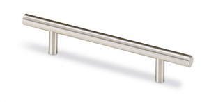 HETTICH 9070972 Úchytka SALVIA 188/128 mm nerez broušený; průměr 10 mm