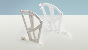 HETTICH 42473 výklopný botník, 1 řadý, bílá