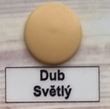 Krytka křížového vrutu dub světlý