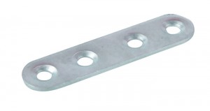 STRONG Spojovací plech 60x15mm zinek bílý
