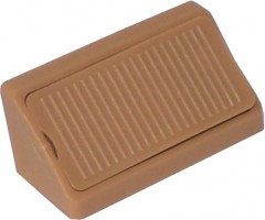 Úhelník spojovací plastový dvojitý 42mm buk