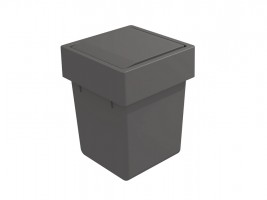 GOLLINUCCI Sorter na dveře s otočným víkem 174x176x229mm 1x5l antracit