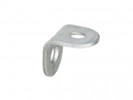 STRONG Úhelník 15x15mm s prolisem zinek bílý