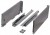 StrongMax 16 185/500mm 40kg, tmavě šedá