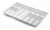 AGOFORM Příborník Classico 822x474mm zrnitá bílá