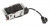 LEGRAND DisqIn 1x230, 1x USB A+C, černá