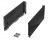 StrongMax 16 bočnice H185/450mm, černá, sada