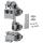 HETTICH 9339348 WingLine L new do 25 kg, sada bez pružiny, šedá, pravá