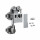 HETTICH 9339481 WingLine L new do 12 kg,bez pružiny,šedá,levá,bez vedení
