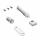HETTICH 9339364 WingLine L new do 25 kg, sada bez pružiny, antracit, levá