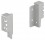 HETTICH 9121827 Arcitech příchytka zad 94 L stříbrná