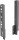 HETTICH 9121863 ArciTech držák zad 250, levá, antracit